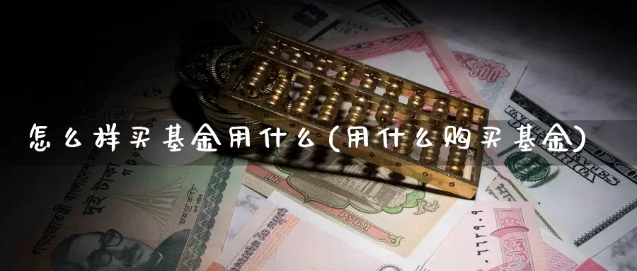 怎么样买基金用什么(用什么购买基金)_https://www.zzcnk.com_期货_第1张