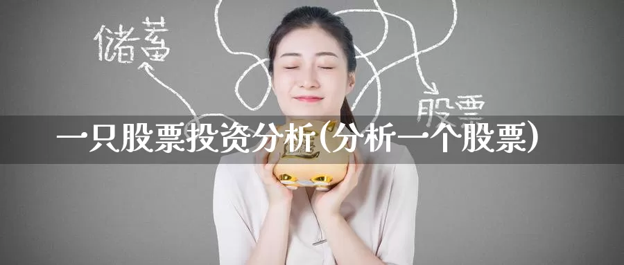 一只股票投资分析(分析一个股票)_https://www.zzcnk.com_股票_第1张