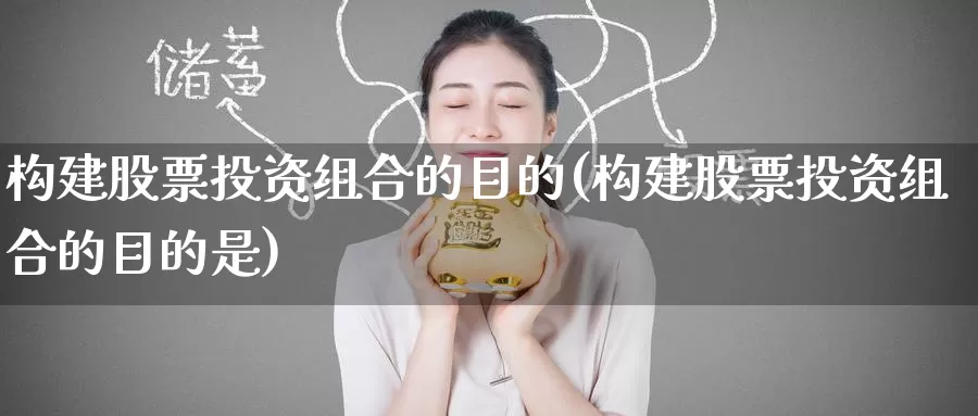 构建股票投资组合的目的(构建股票投资组合的目的是)_https://www.zzcnk.com_理财_第1张