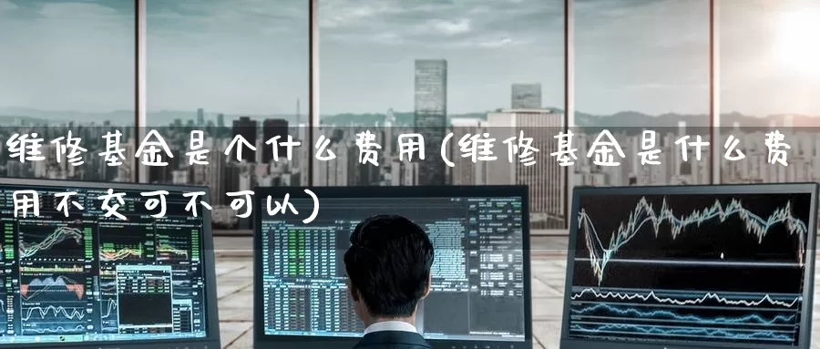 维修基金是个什么费用(维修基金是什么费用不交可不可以)_https://www.zzcnk.com_基金_第1张