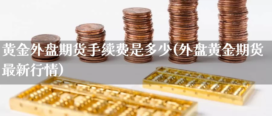 黄金外盘期货手续费是多少(外盘黄金期货最新行情)_https://www.zzcnk.com_纳指期货_第1张