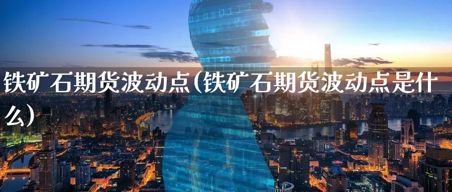 铁矿石期货波动点(铁矿石期货波动点是什么)_https://www.zzcnk.com_原油期货_第1张