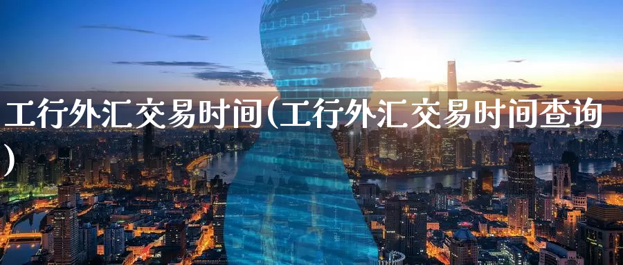工行外汇交易时间(工行外汇交易时间查询)_https://www.zzcnk.com_期货百科_第1张