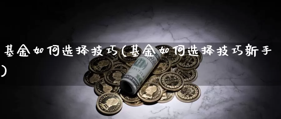 基金如何选择技巧(基金如何选择技巧新手)_https://www.zzcnk.com_股票_第1张