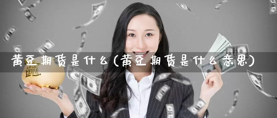 黄豆期货是什么(黄豆期货是什么意思)_https://www.zzcnk.com_期货_第1张