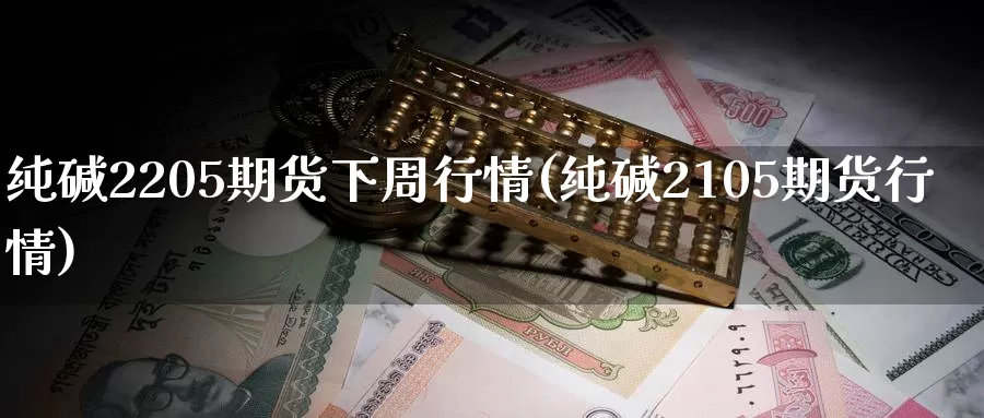 纯碱2205期货下周行情(纯碱2105期货行情)_https://www.zzcnk.com_纳指期货_第1张