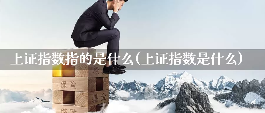上证指数指的是什么(上证指数是什么)_https://www.zzcnk.com_股指期货_第1张