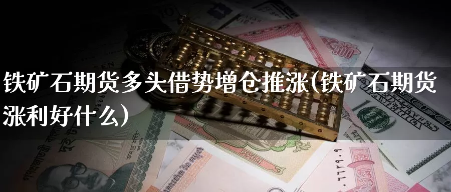 铁矿石期货多头借势增仓推涨(铁矿石期货涨利好什么)_期货百科_第1张_国际期货直播室 铁矿石期货多头借势增仓推涨(铁矿石期货涨利好什么)_https://www.zzcnk.com_期货百科_第1张