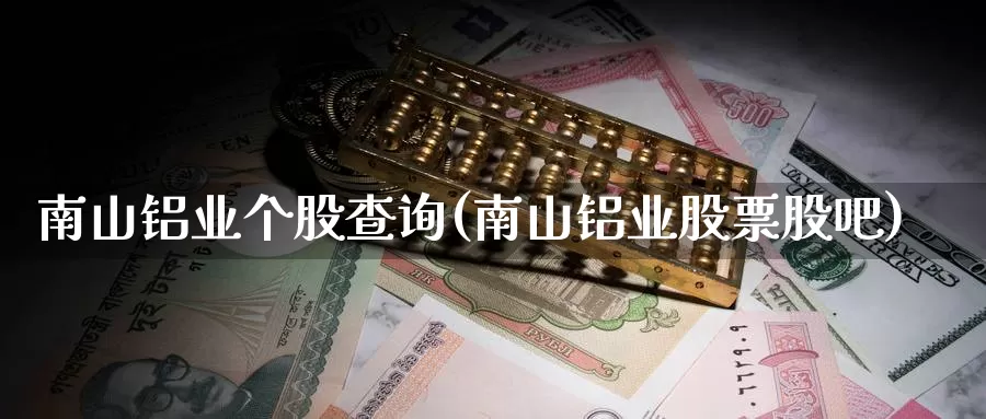 南山铝业个股查询(南山铝业股票股吧)_https://www.zzcnk.com_股指期货_第1张