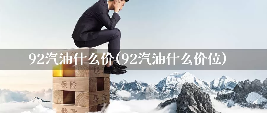 92汽油什么价(92汽油什么价位)_https://www.zzcnk.com_恒生指数_第1张