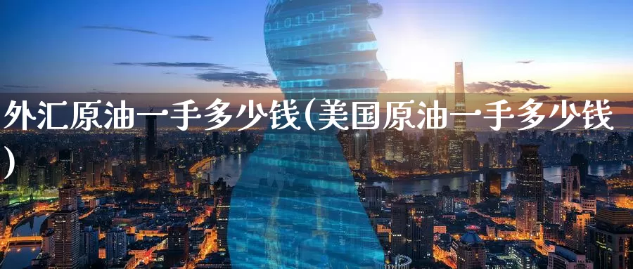 外汇原油一手多少钱(美国原油一手多少钱)_https://www.zzcnk.com_内盘期货_第1张