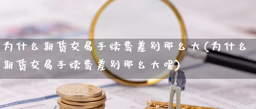 为什么期货交易手续费差别那么大(为什么期货交易手续费差别那么大呢)_https://www.zzcnk.com_纳指期货_第1张