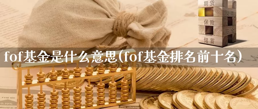 fof基金是什么意思(fof基金排名前十名)_https://www.zzcnk.com_股指期货_第1张