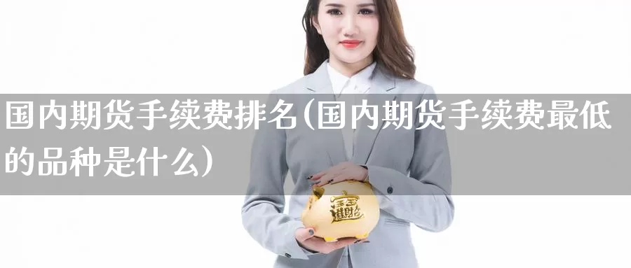 国内期货手续费排名(国内期货手续费最低的品种是什么)_https://www.zzcnk.com_币圈资讯_第1张