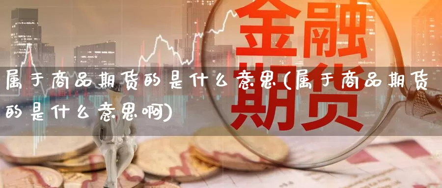 属于商品期货的是什么意思(属于商品期货的是什么意思啊)_https://www.zzcnk.com_股票_第1张