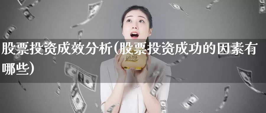 股票投资成效分析(股票投资成功的因素有哪些)_https://www.zzcnk.com_股票_第1张