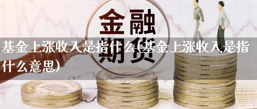基金上涨收入是指什么(基金上涨收入是指什么意思)_https://www.zzcnk.com_基金_第1张