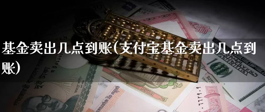 基金卖出几点到账(支付宝基金卖出几点到账)_https://www.zzcnk.com_股票_第1张