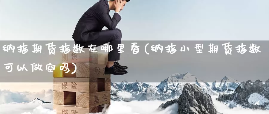 纳指期货指数在哪里看(纳指小型期货指数可以做空吗)_https://www.zzcnk.com_期货直播_第1张