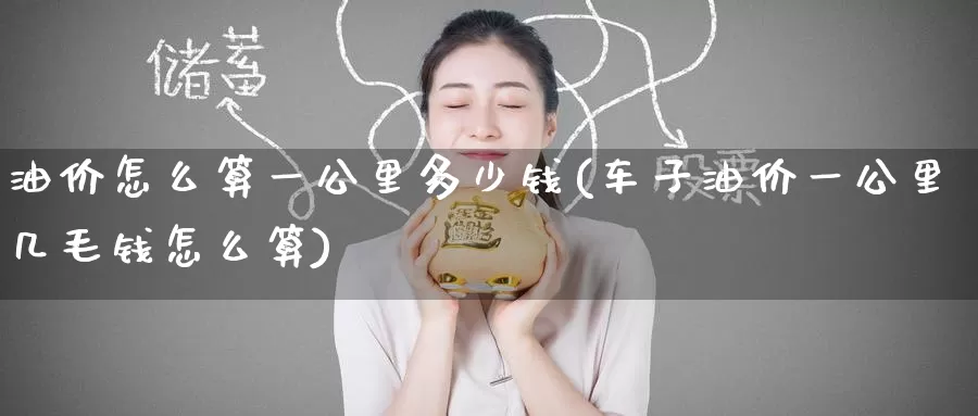 油价怎么算一公里多少钱(车子油价一公里几毛钱怎么算)_https://www.zzcnk.com_股指期货_第1张