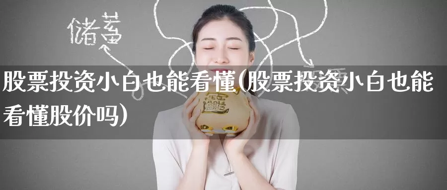 股票投资小白也能看懂(股票投资小白也能看懂股价吗)_https://www.zzcnk.com_理财_第1张