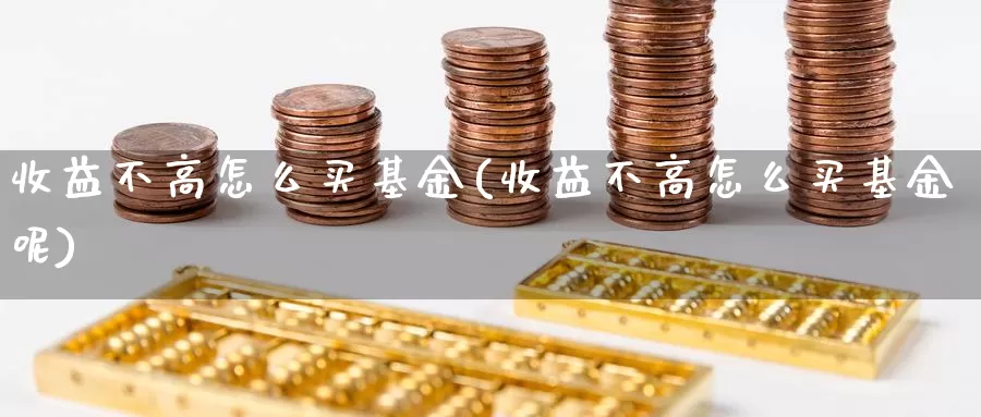 收益不高怎么买基金(收益不高怎么买基金呢)_https://www.zzcnk.com_基金_第1张