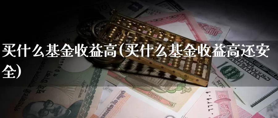 买什么基金收益高(买什么基金收益高还安全)_https://www.zzcnk.com_财经_第1张