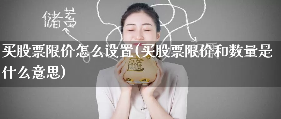 买股票限价怎么设置(买股票限价和数量是什么意思)_https://www.zzcnk.com_财经_第1张