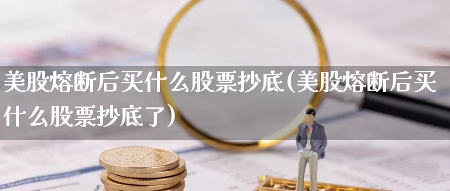 美股熔断后买什么股票抄底(美股熔断后买什么股票抄底了)_https://www.zzcnk.com_财经_第1张