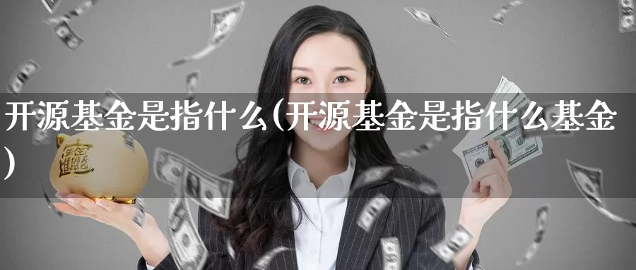 开源基金是指什么(开源基金是指什么基金)_https://www.zzcnk.com_基金_第1张
