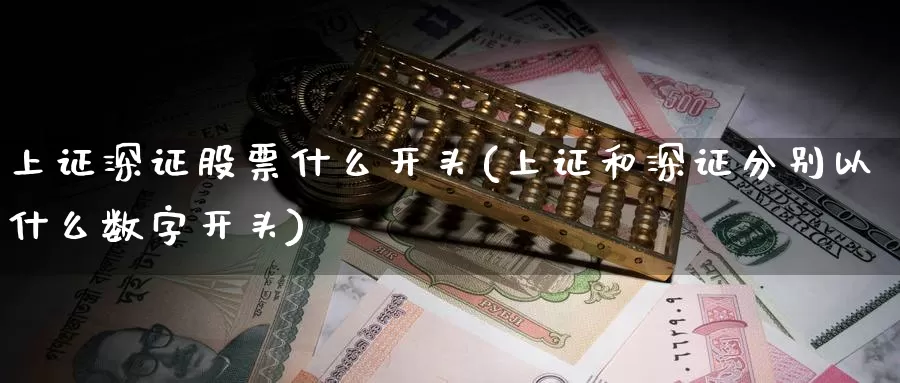 上证深证股票什么开头(上证和深证分别以什么数字开头)_https://www.zzcnk.com_股指期货_第1张