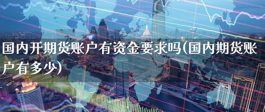 国内开期货账户有资金要求吗(国内期货账户有多少)_https://www.zzcnk.com_期货百科_第1张