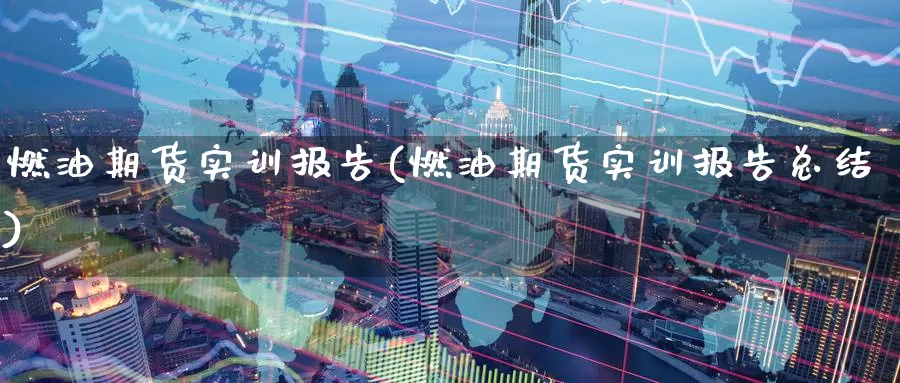 燃油期货实训报告(燃油期货实训报告总结)_https://www.zzcnk.com_纳指期货_第1张