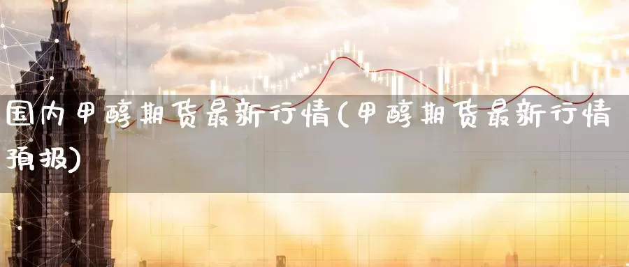 国内甲醇期货最新行情(甲醇期货最新行情预报)_https://www.zzcnk.com_内盘期货_第1张