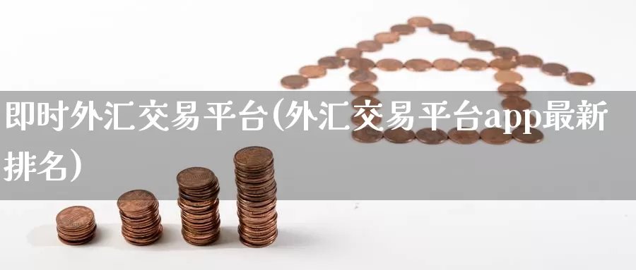 即时外汇交易平台(外汇交易平台app最新排名)_https://www.zzcnk.com_恒生指数_第1张