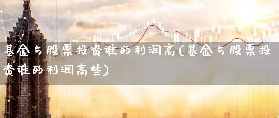 基金与股票投资谁的利润高(基金与股票投资谁的利润高些)_https://www.zzcnk.com_股票_第1张