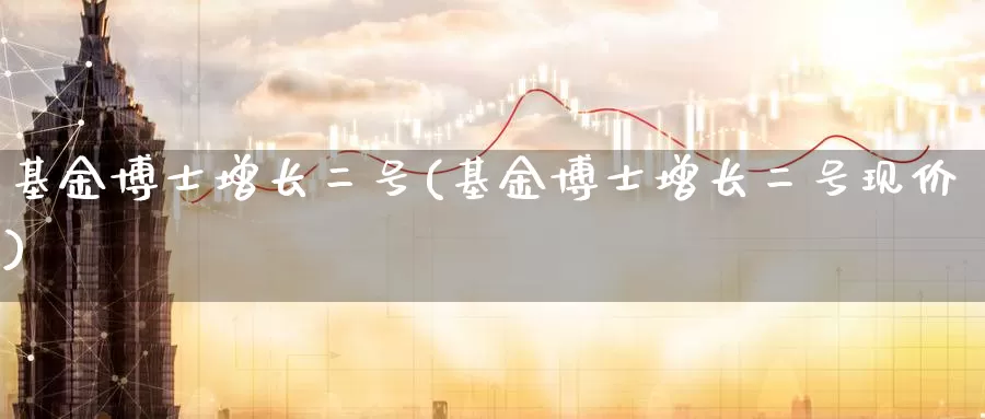 基金博士增长二号(基金博士增长二号现价)_https://www.zzcnk.com_理财_第1张