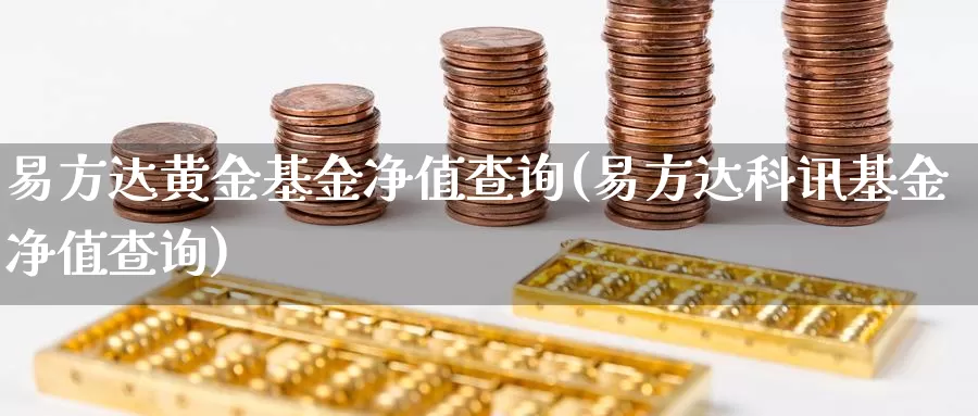易方达黄金基金净值查询(易方达科讯基金净值查询)_https://www.zzcnk.com_股指期货_第1张