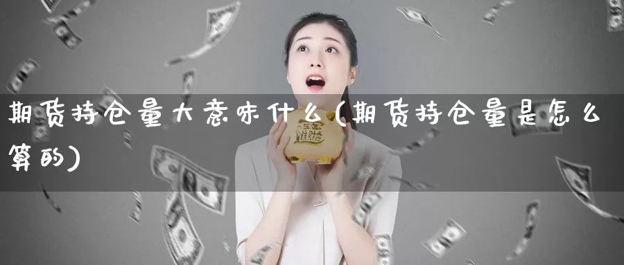 期货持仓量大意味什么(期货持仓量是怎么算的)_https://www.zzcnk.com_内盘期货_第1张