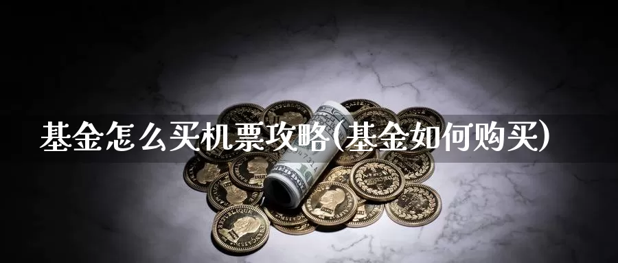 基金怎么买机票攻略(基金如何购买)_https://www.zzcnk.com_期货_第1张