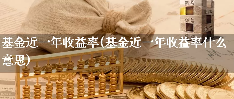 基金近一年收益率(基金近一年收益率什么意思)_https://www.zzcnk.com_理财_第1张