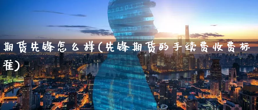 期货先锋怎么样(先锋期货的手续费收费标准)_https://www.zzcnk.com_内盘期货_第1张