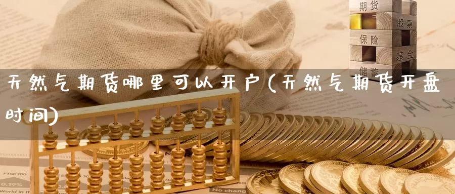 天然气期货哪里可以开户(天然气期货开盘时间)_https://www.zzcnk.com_币圈资讯_第1张