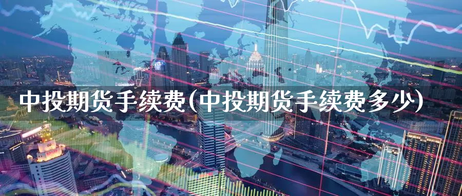 中投期货手续费(中投期货手续费多少)_https://www.zzcnk.com_恒生指数_第1张