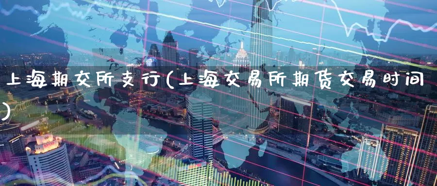 上海期交所支行(上海交易所期货交易时间)_https://www.zzcnk.com_恒生指数_第1张