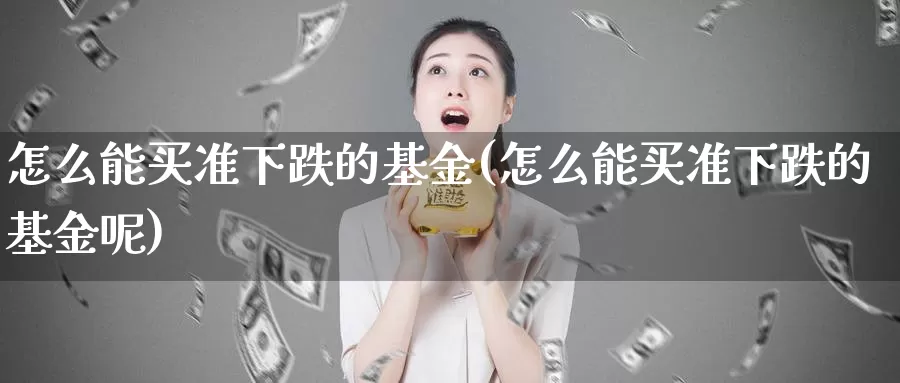 怎么能买准下跌的基金(怎么能买准下跌的基金呢)_https://www.zzcnk.com_基金_第1张