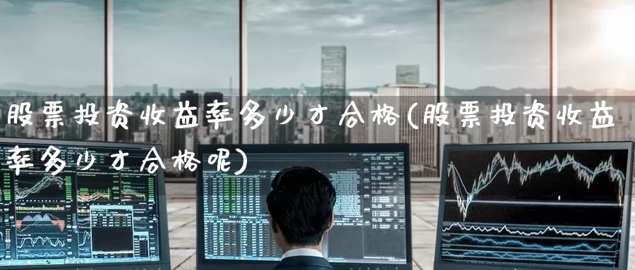 股票投资收益率多少才合格(股票投资收益率多少才合格呢)_https://www.zzcnk.com_股票_第1张