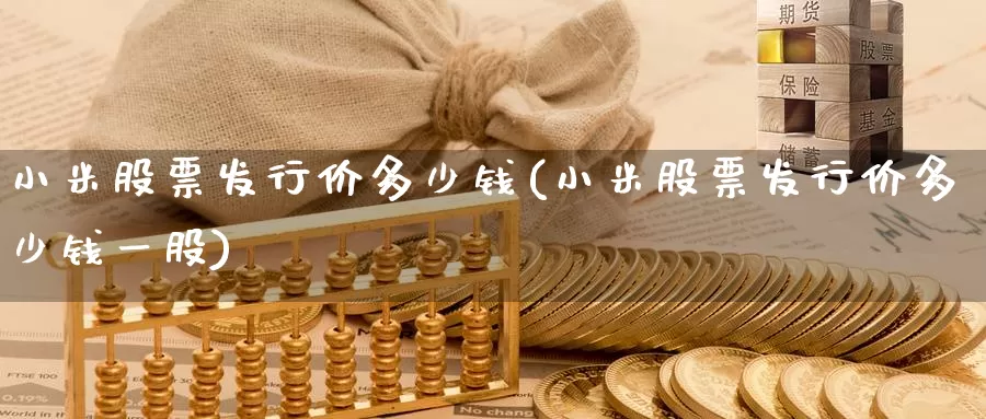 小米股票发行价多少钱(小米股票发行价多少钱一股)_https://www.zzcnk.com_股指期货_第1张