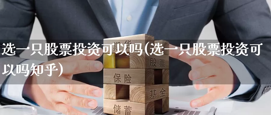 选一只股票投资可以吗(选一只股票投资可以吗知乎)_https://www.zzcnk.com_股票_第1张