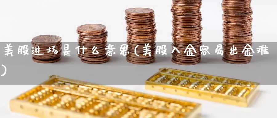 美股进场是什么意思(美股入金容易出金难)_https://www.zzcnk.com_财经_第1张